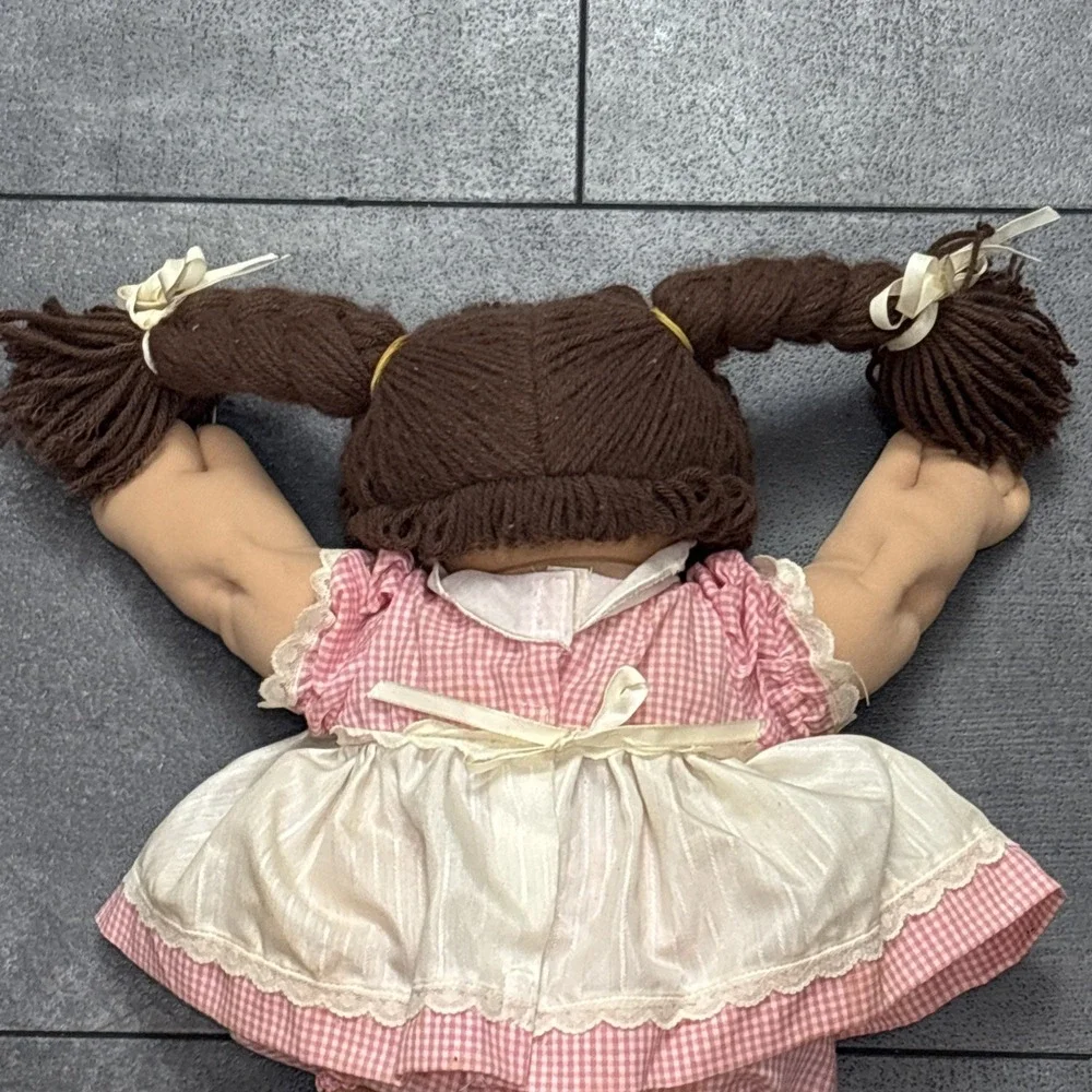 Cabbage Patch Kids dress leg